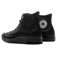 Chuck 70 Hi - Black/Black/White