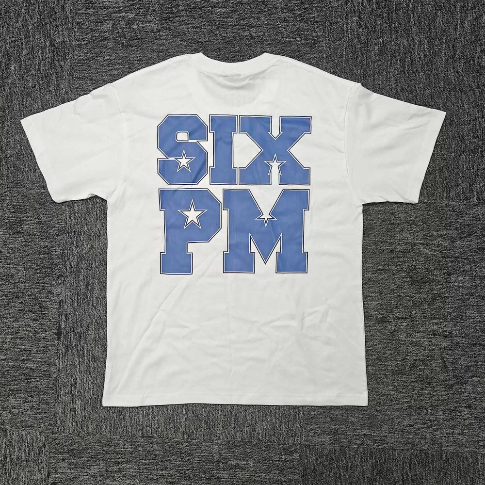 6PM SIX PM Star Graphic Oversized T‑Shirt