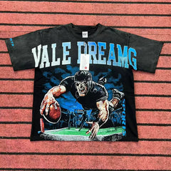 Valleydream Black Valley Dreams Vintage Graphic T-Shirt