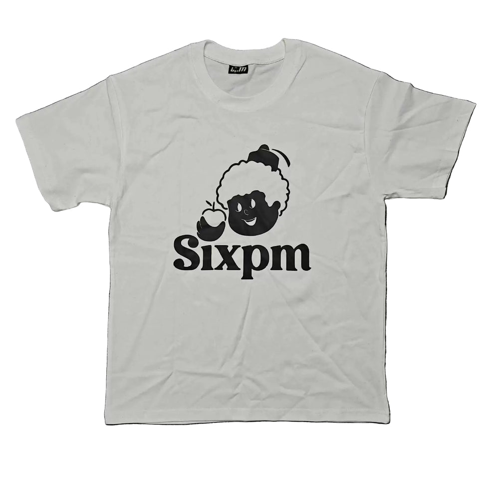 6PM Cartoon Character Graphic Oversized T‑Shirt