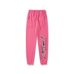 SP5DER Graphic Printed Jogger Sweatpants Hip‑Hop Street‑Wear Trousers