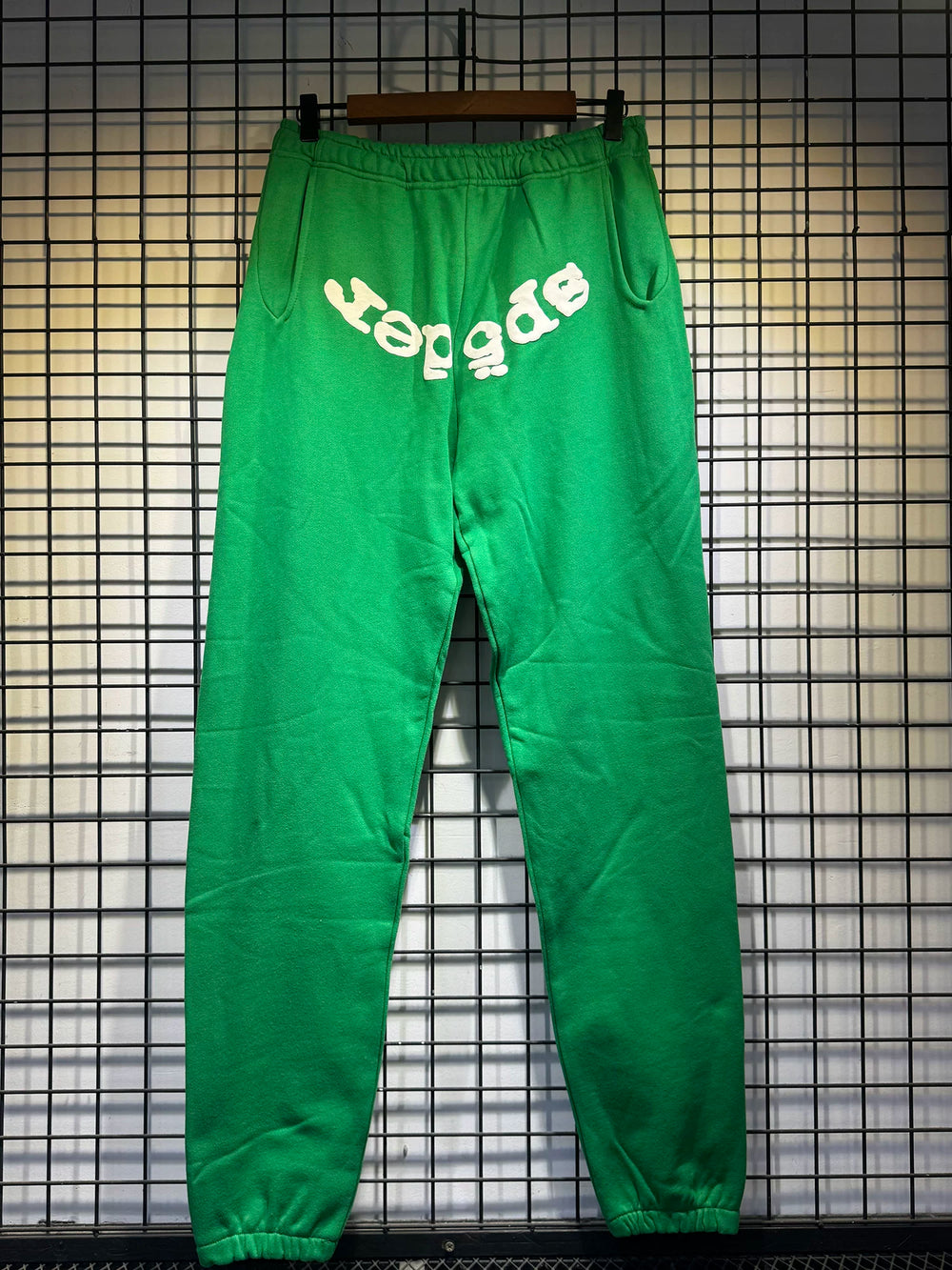 Sp5der Spider‑Web Graphic Jogger Sweatpants Hip‑Hop Street‑Wear Trousers