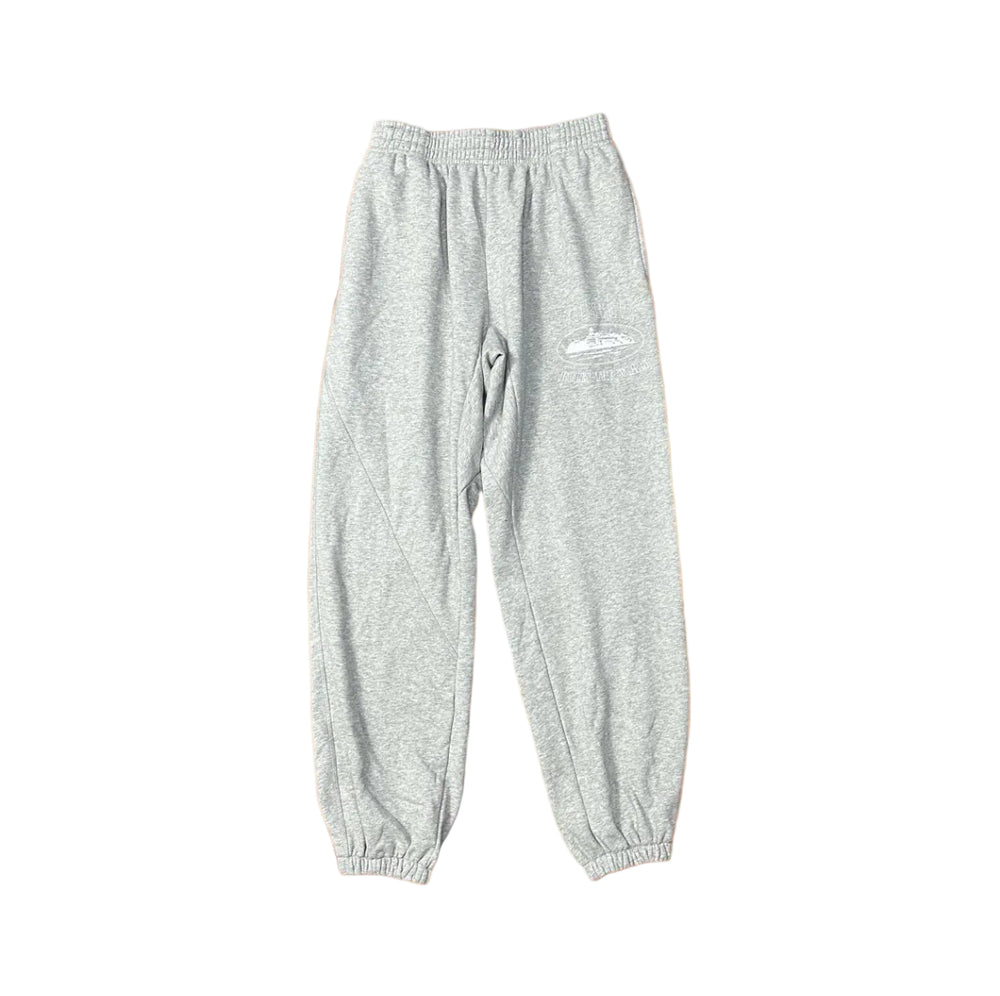 Grey Vintage Graphic Sweatpants – Oversized Streetwear Joggers