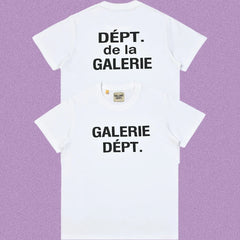 Gallery Dept. Galerie Dépt. Short Sleeve T-Shirt - White/Black