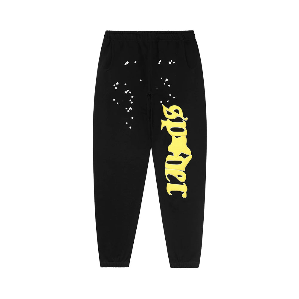 Sp5der Jeffery Graphic Jogger Sweatpants Hip‑Hop Street‑Wear Trousers