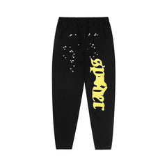 Sp5der Jeffery Graphic Jogger Sweatpants Hip‑Hop Street‑Wear Trousers