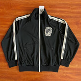 SAINT VANITY Embroidered Stripe Sports Style Casual Zipper Jacket Pants Set