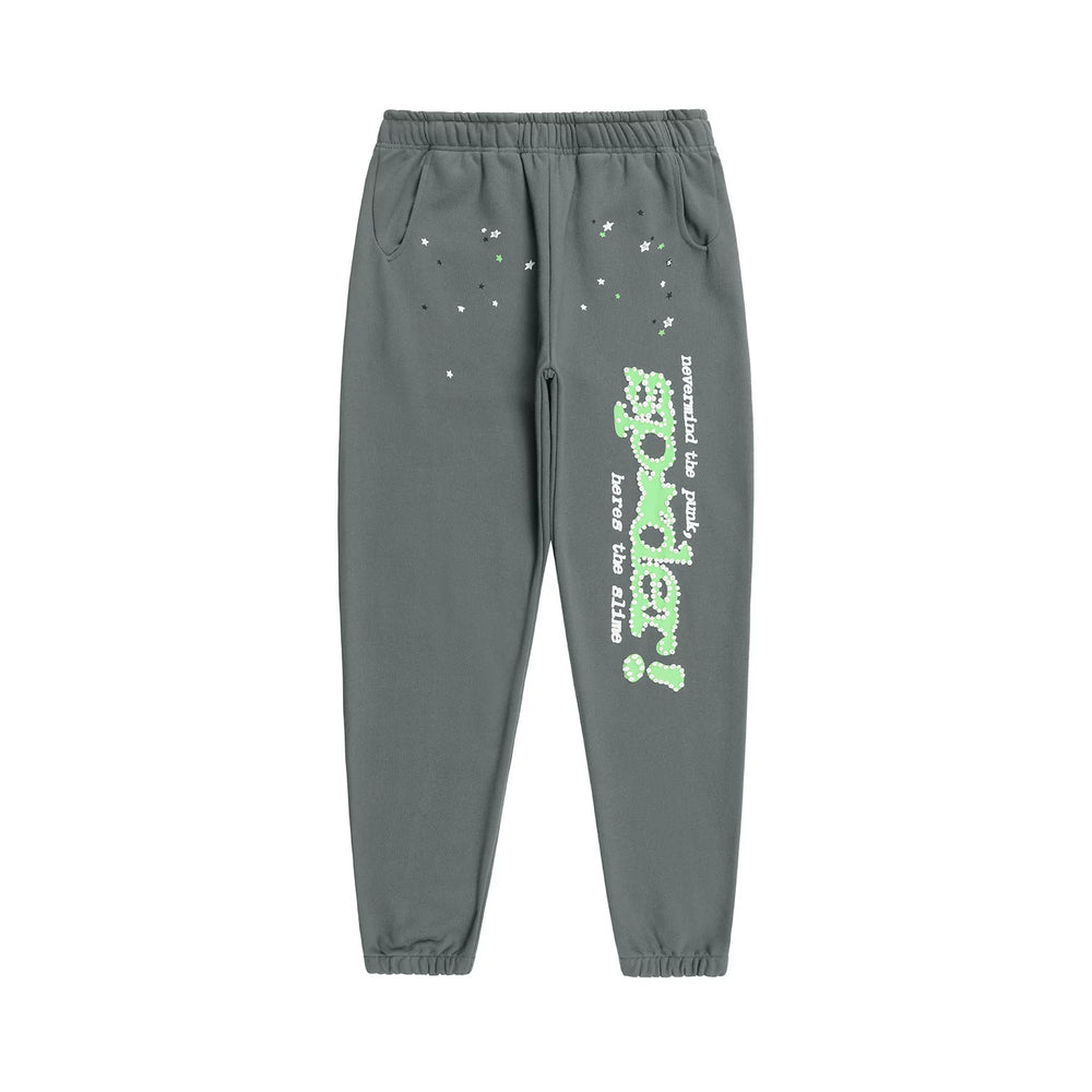 Sp5der Graphic Jogger Sweatpants Hip‑Hop Street‑Wear Trousers