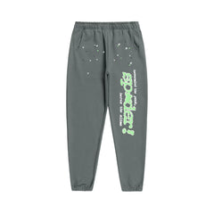 Sp5der Graphic Jogger Sweatpants Hip‑Hop Street‑Wear Trousers