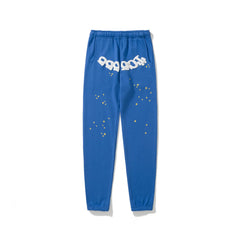 Sp5der 555 Spider‑Web Graphic Jogger Sweatpants Hip‑Hop Street‑Wear Trousers