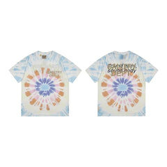 Gallery Dept. Sunburst Tie-Dye Sound Mind Short Sleeve T-Shirt - Pastel Multi
