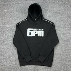 6PM Records Graphic Pullover Hoodie