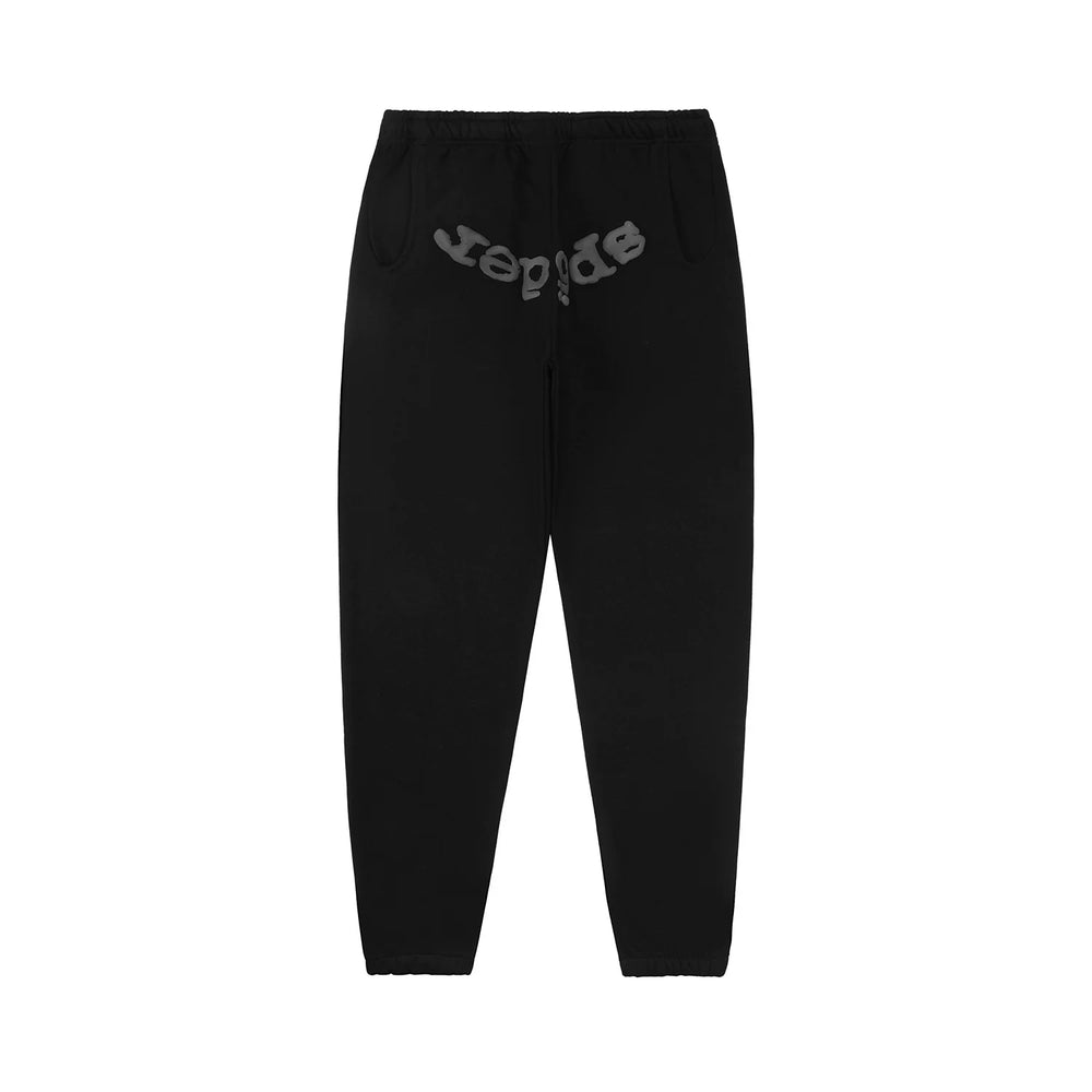 Sp5der Spider‑Web Graphic Jogger Sweatpants Hip‑Hop Street‑Wear Trousers