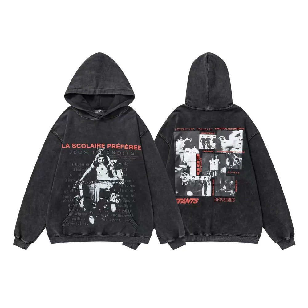 ERD Distressed Hoodie
