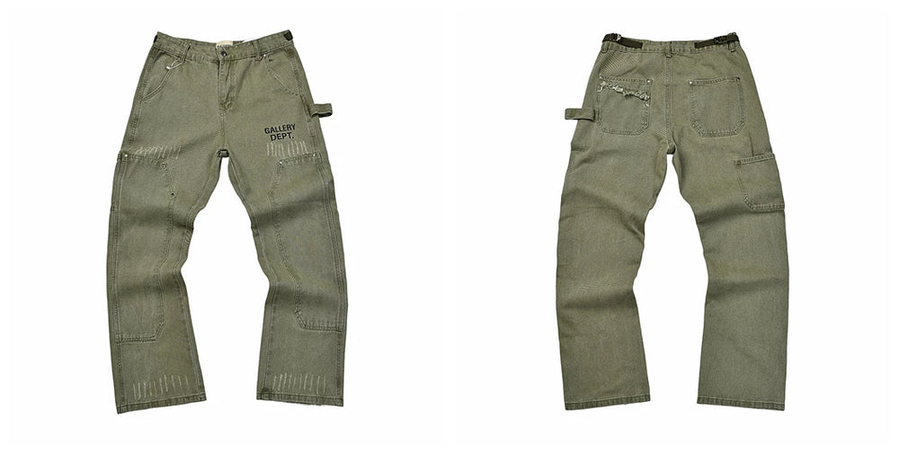 GALLERY DEPT JEANSEmbroidered Denim Jeans