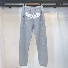 Sp5der Spider‑Web Graphic Jogger Sweatpants Hip‑Hop Street‑Wear Trousers