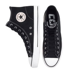 Converse Cons CTAS Pro (Black/Black/White) (Suede)