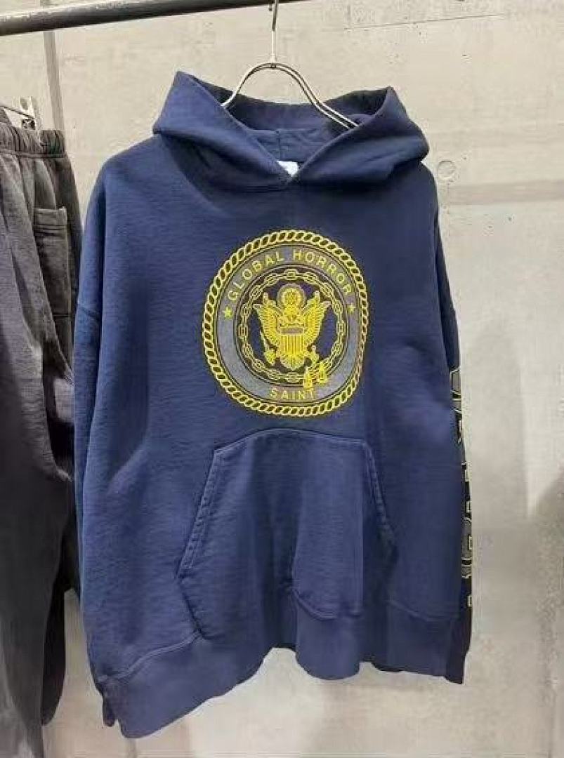Saint Michael ST1032 Crest Graphic Hoodie