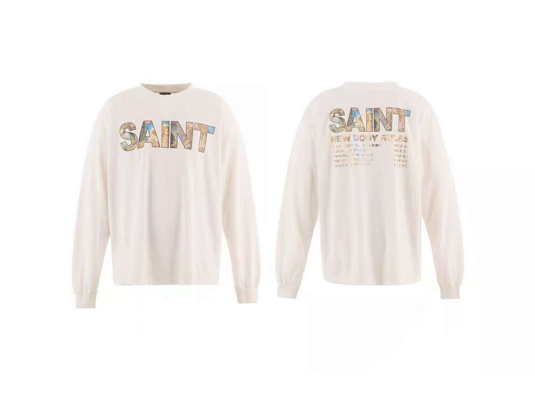 Saint Michael Metallic Arch Logo Vintage Sweatshirt