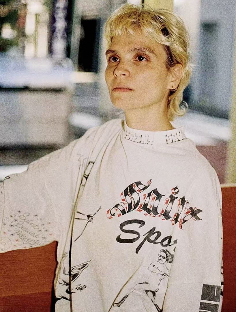 Saint Michael Sketch Line Art Graphic Sweatshirt