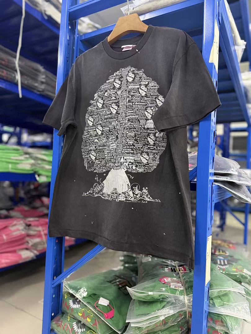 Saint Michael Skull Graphic Tee