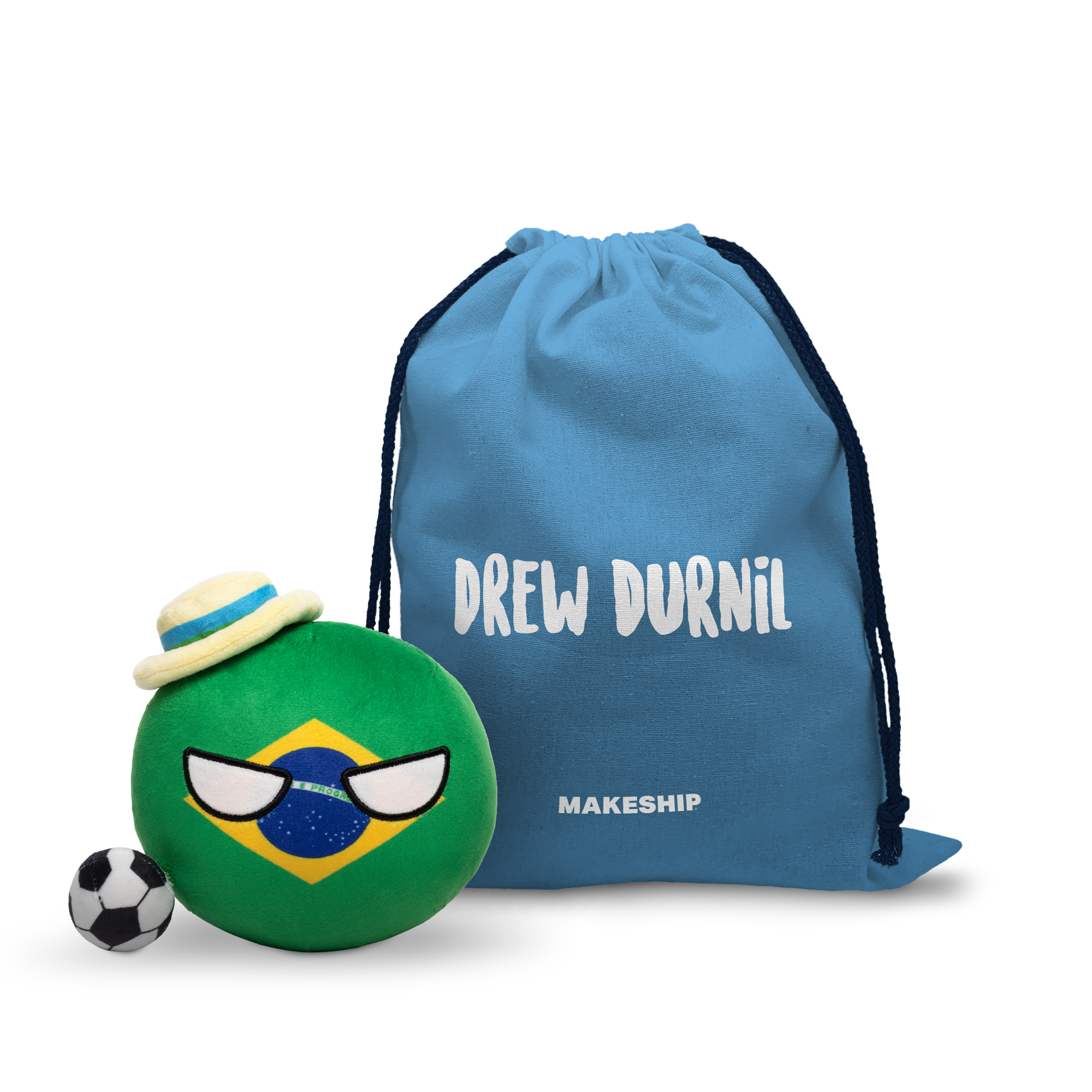 Brazil Ball Plush