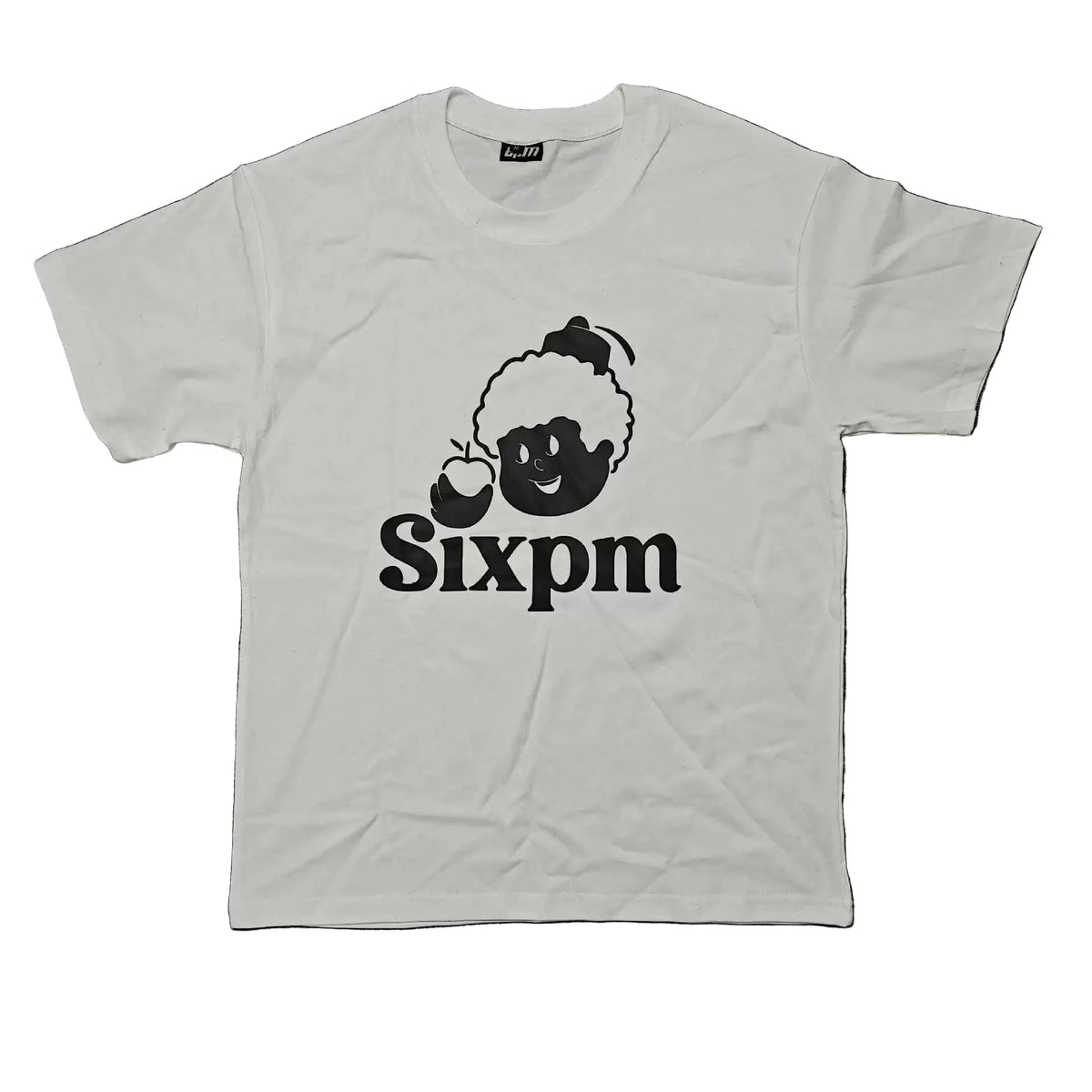 6PM Cartoon Character Graphic Oversized T‑Shirt