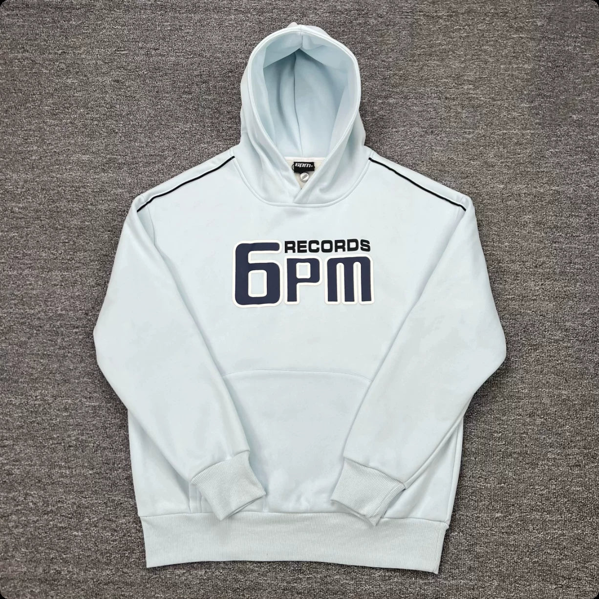 6PM Records Graphic Pullover Hoodie