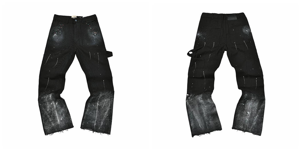 GALLERY DEPT JEANS Casual Embroidered Jeans