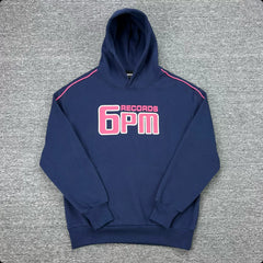 6PM Records Graphic Pullover Hoodie