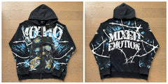 Mixed Emotion Cotton HoodieMixed Emotion Cotton Hoodie