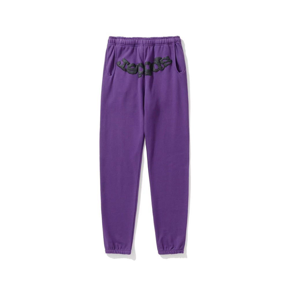 SP5DER Spider‑Web Graphic Jogger Sweatpants Hip‑Hop Street‑Wear Trousers