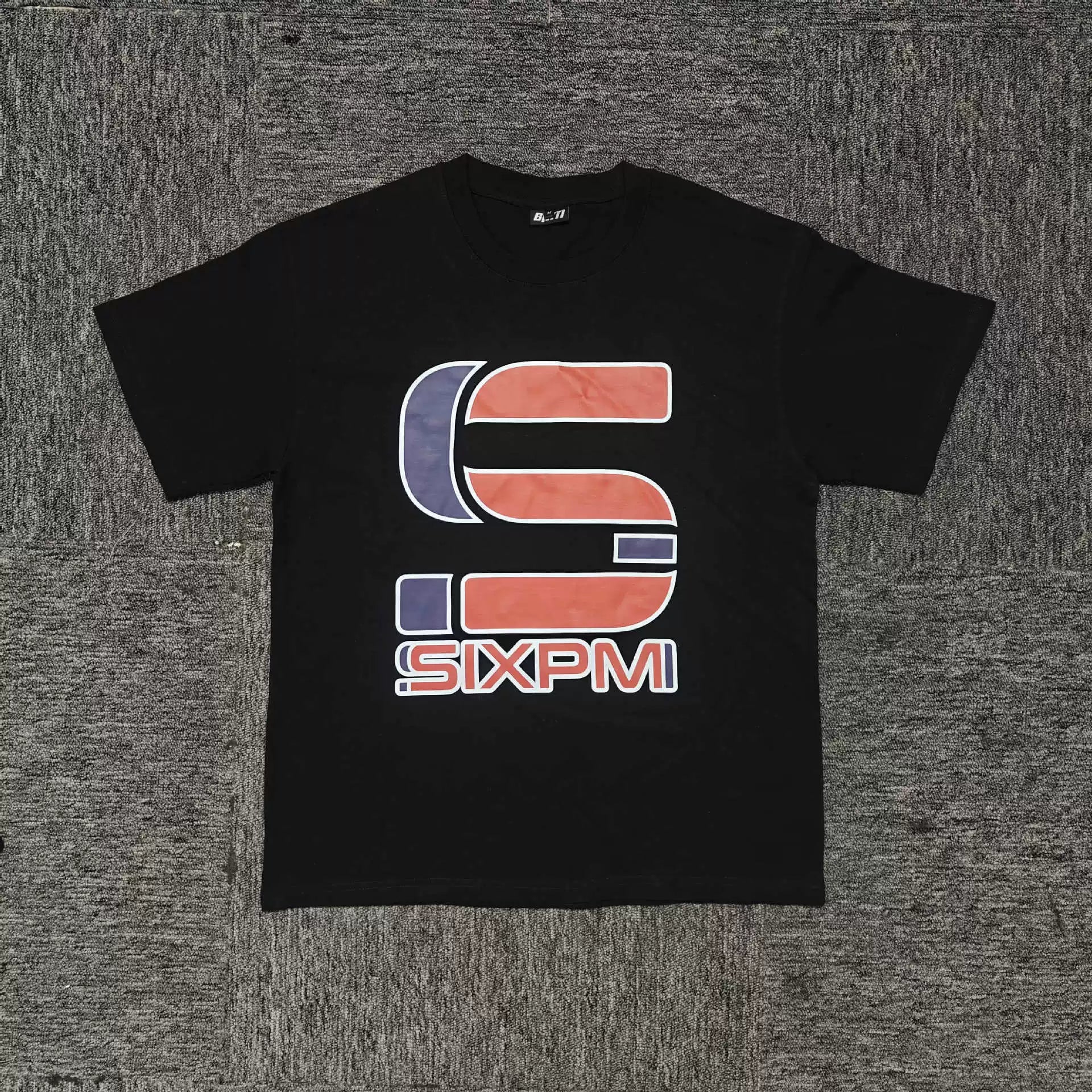 6PM Retro‑S Logo Oversized Graphic T‑Shirt