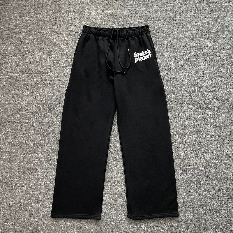 Broken Planet Lettered Jeans