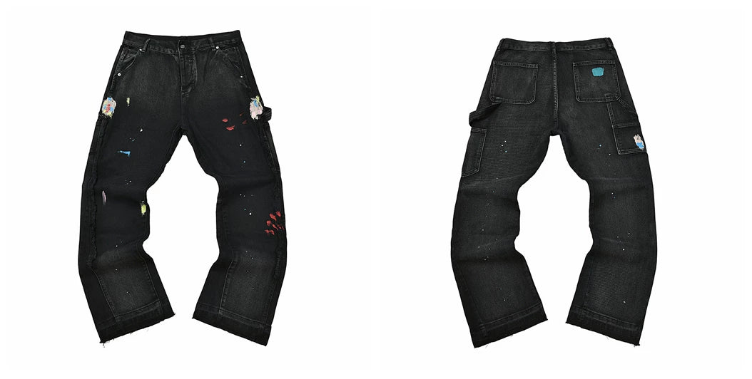 GALLERY DEPT JEANS Graffiti Denim Pants