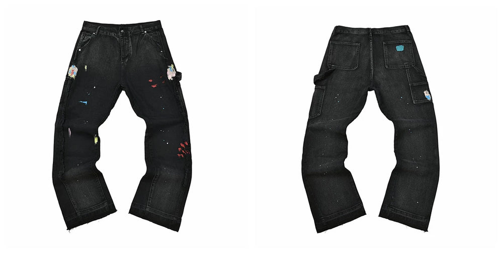 GALLERY DEPT JEANS Graffiti Denim Pants