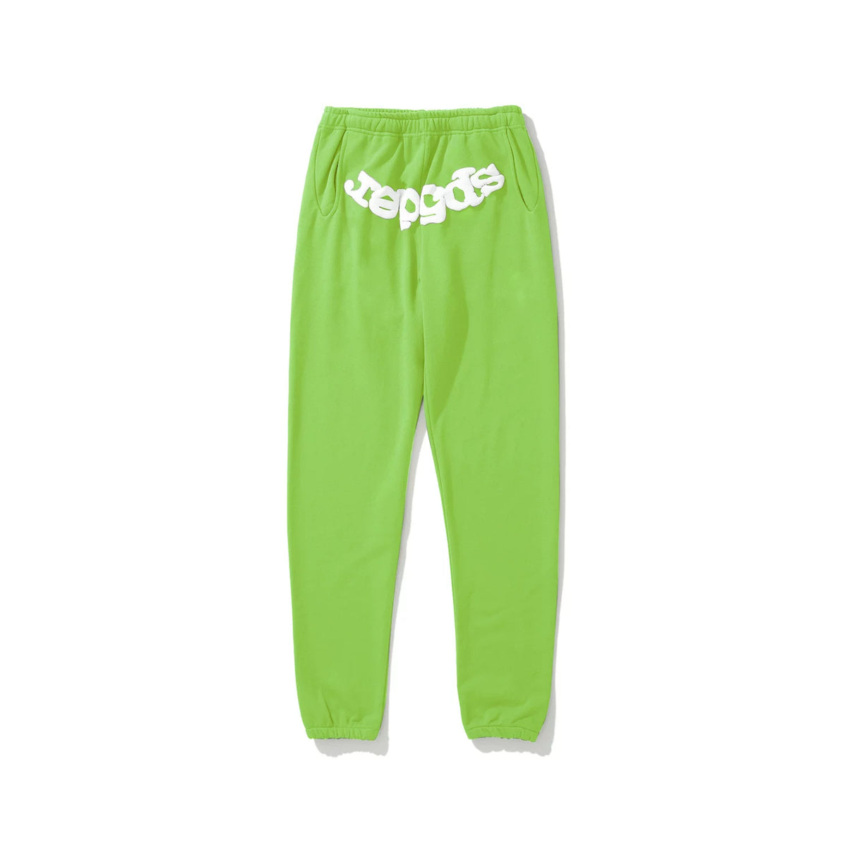 SP5DER Spider‑Web Graphic Jogger Sweatpants Hip‑Hop Street‑Wear Trousers