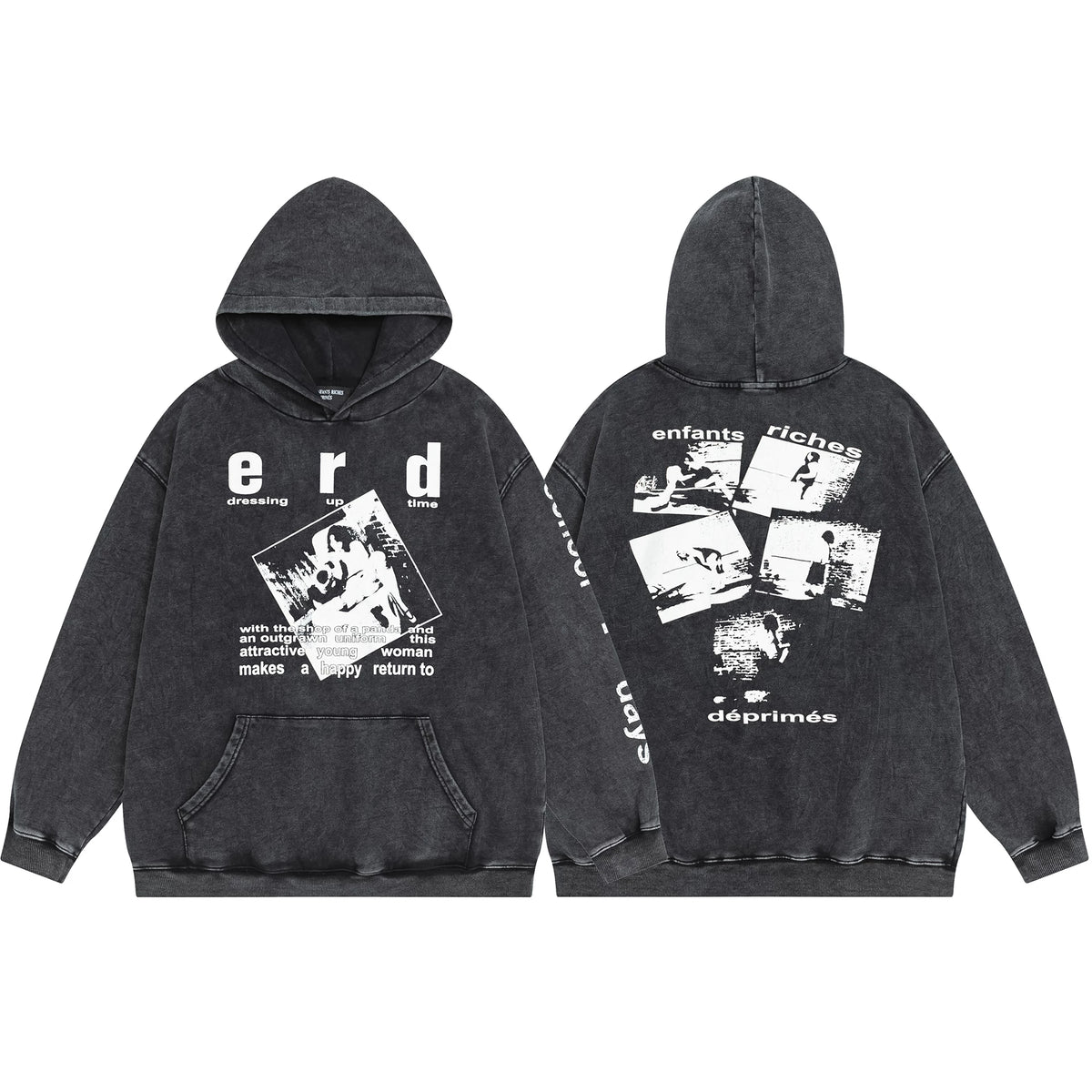 ERD's Retro Washed Hoodie