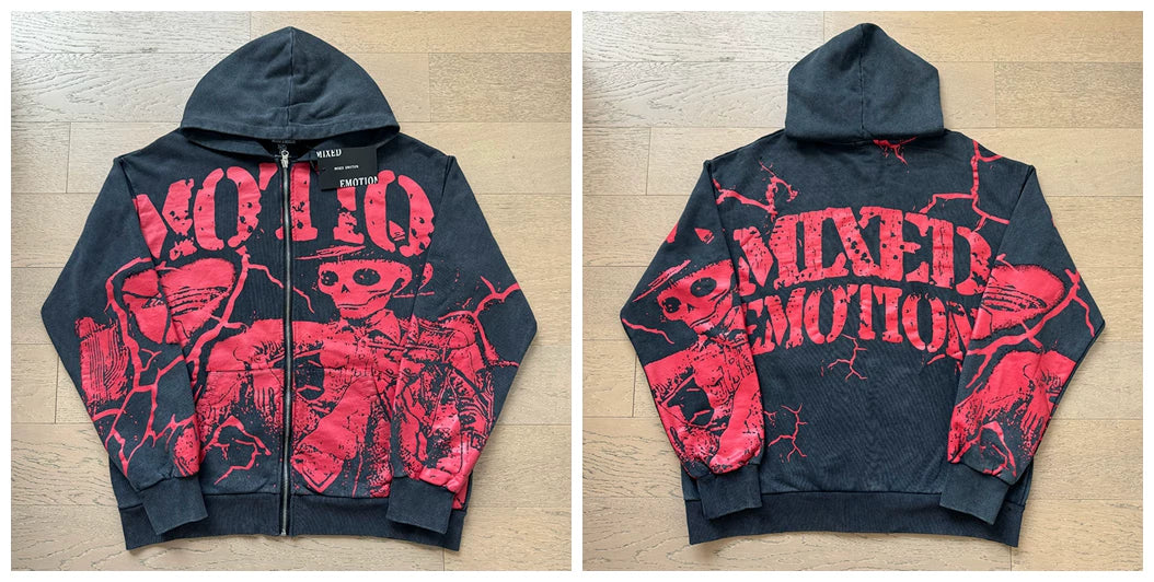 Mixed Emotion Street Hoodie
