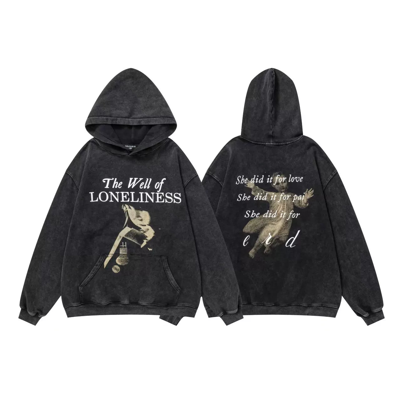 ERD Vintage Washed Hoodie