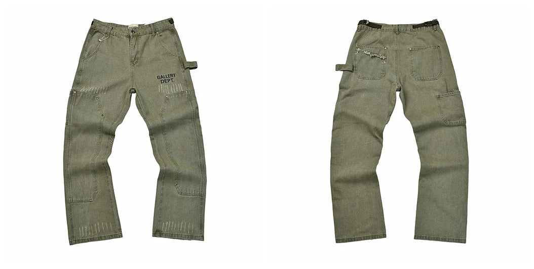 GALLERY DEPT JEANSEmbroidered Denim Jeans