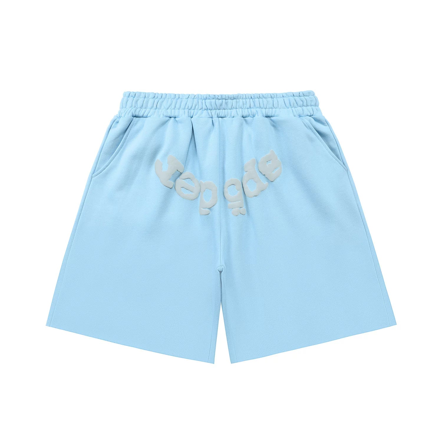Sp5der Classic Logo Print Sweat Shorts Hip‑Hop Street‑Wear