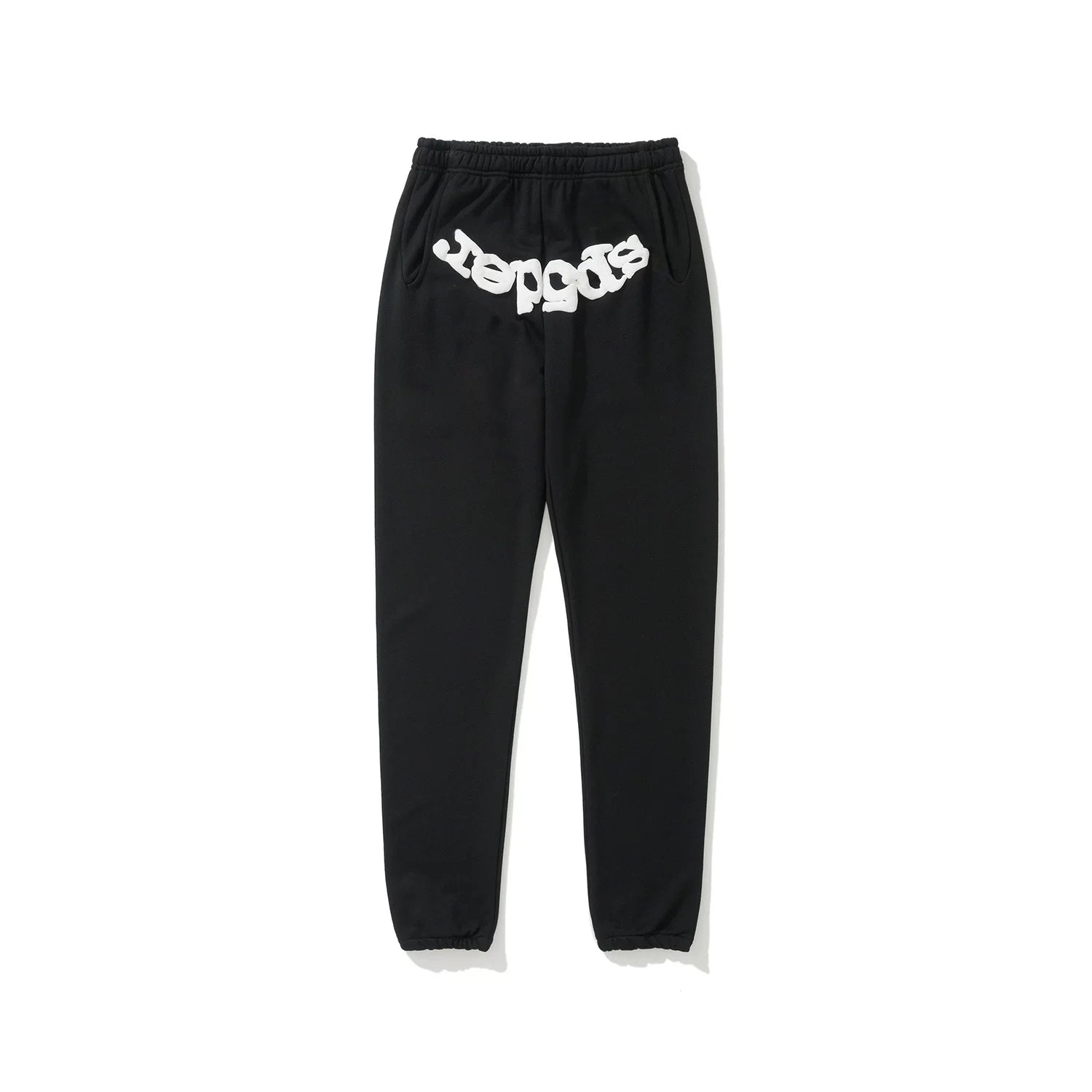 SP5DER Spider‑Web Graphic Jogger Sweatpants Hip‑Hop Street‑Wear Trousers