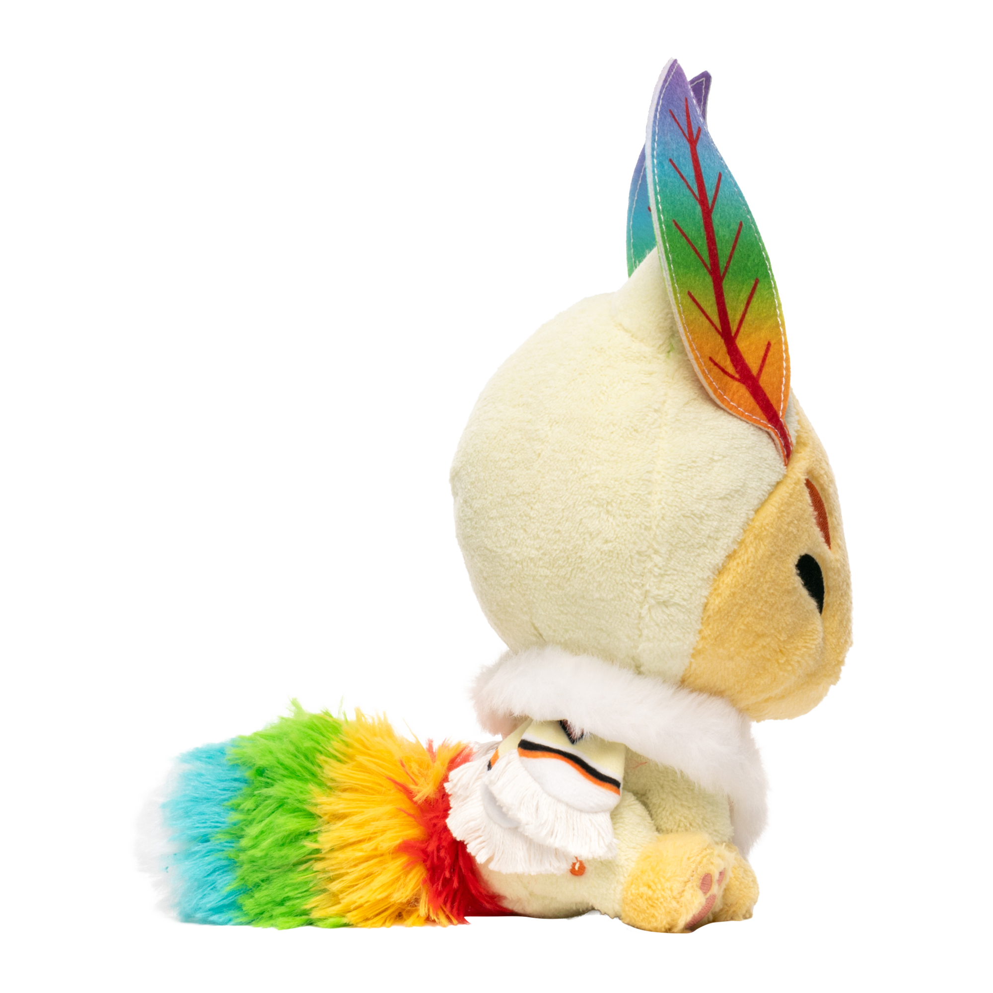 Rainbow Moth Kitten 2.0 Plushie