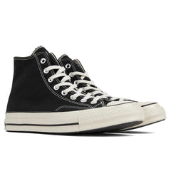 Chuck '70 Hi - Black/Black/Egret