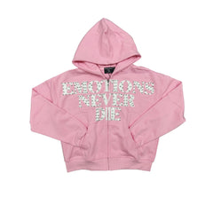 Mixed Emotion Pink "End" Hoodie