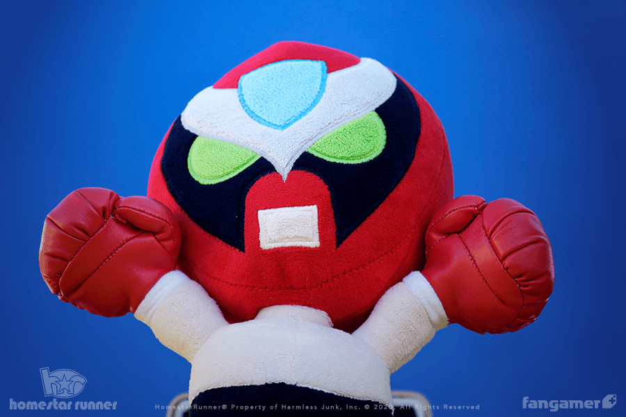Strong Bad Talking Plush