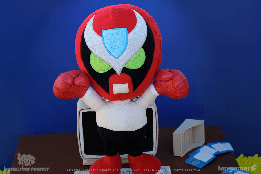 Strong Bad Talking Plush
