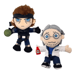 Snake and Otacon Plush Set