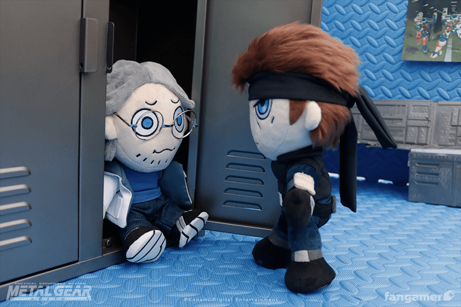 Snake and Otacon Plush Set